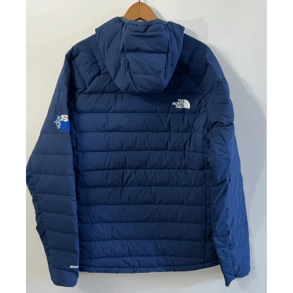 Mens NWT The North Face Stretch Down Hoodie Coat UNH Ski New Hampshire Med $280